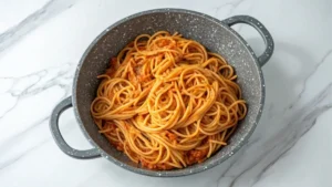Gochujang-Buttered-Noodles-tossed-in-pot